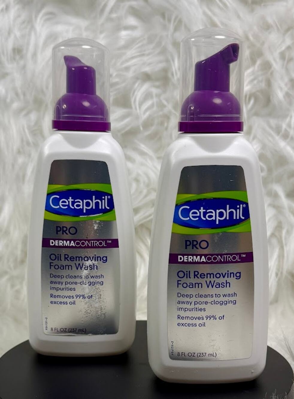 2x 8 fl oz - Cetaphil Pro DermaControl Oil Removing Foam Wash - Derma Control